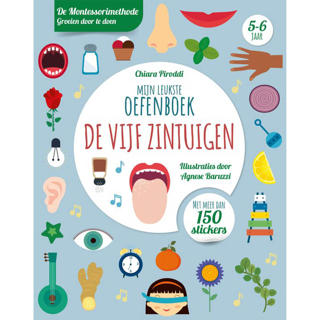 uitgeverij rebo mijn leukste oefenboek - de vijf zintuigen | 1724691 | 0