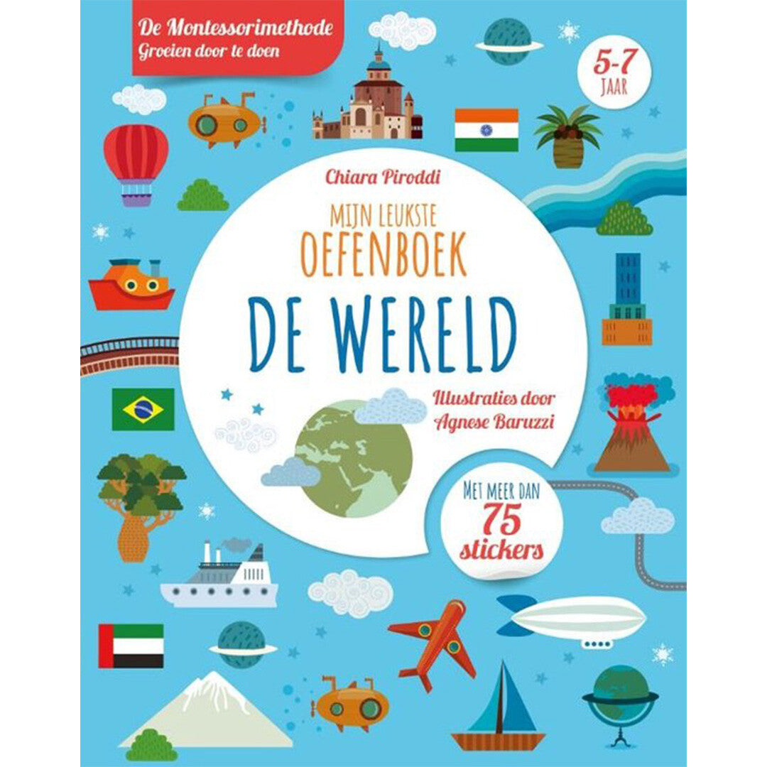 uitgeverij rebo mijn leukste oefenboek - de wereld | 1724500 | 0