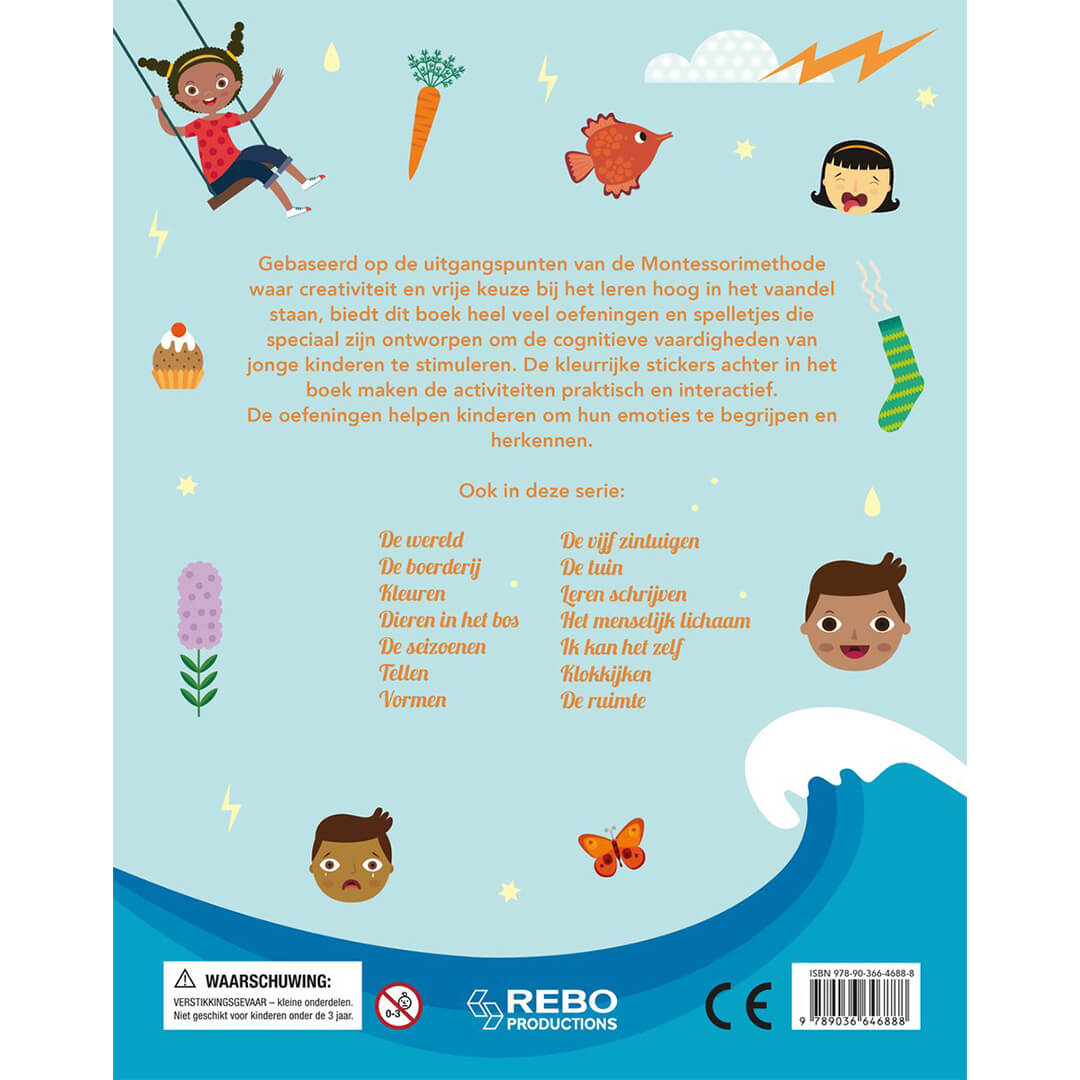 uitgeverij rebo mijn leukste oefenboek - emoties | 1724688 | 5