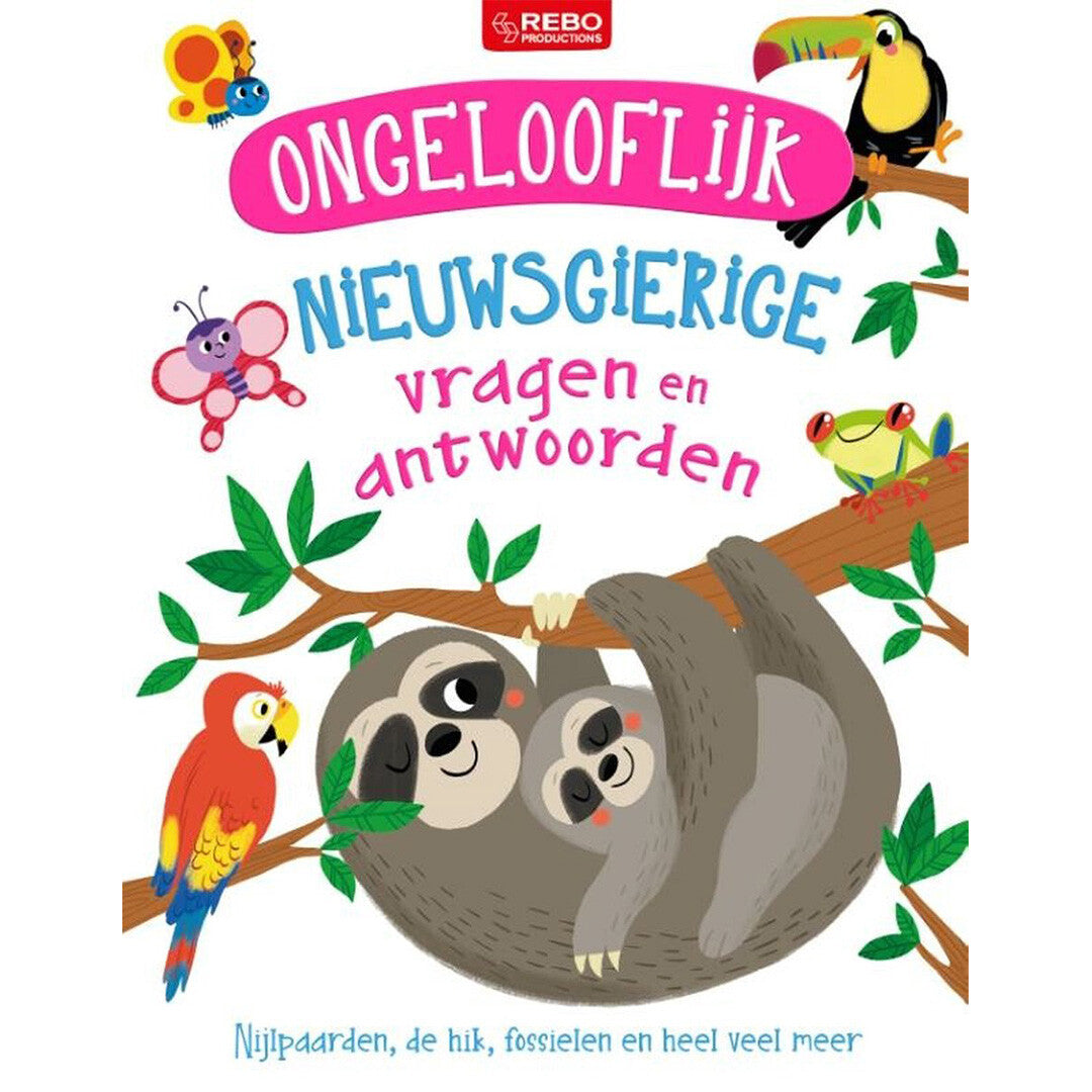 uitgeverij rebo ongelooflijk nieuwsgierige vragen en antwoorden | 1724421 | 0