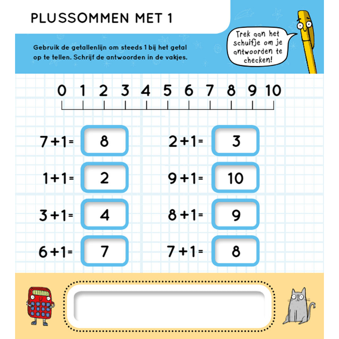 uitgeverij rebo schuif en ontdek de antwoorden - rekensommen | 1724588 | 3
