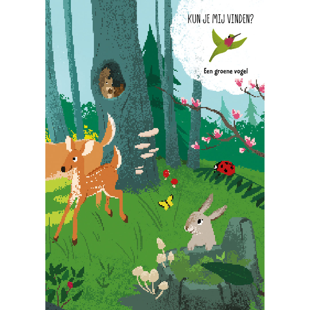 uitgeverij rebo stickerboek superstickers in de natuur | 1724641 | 4