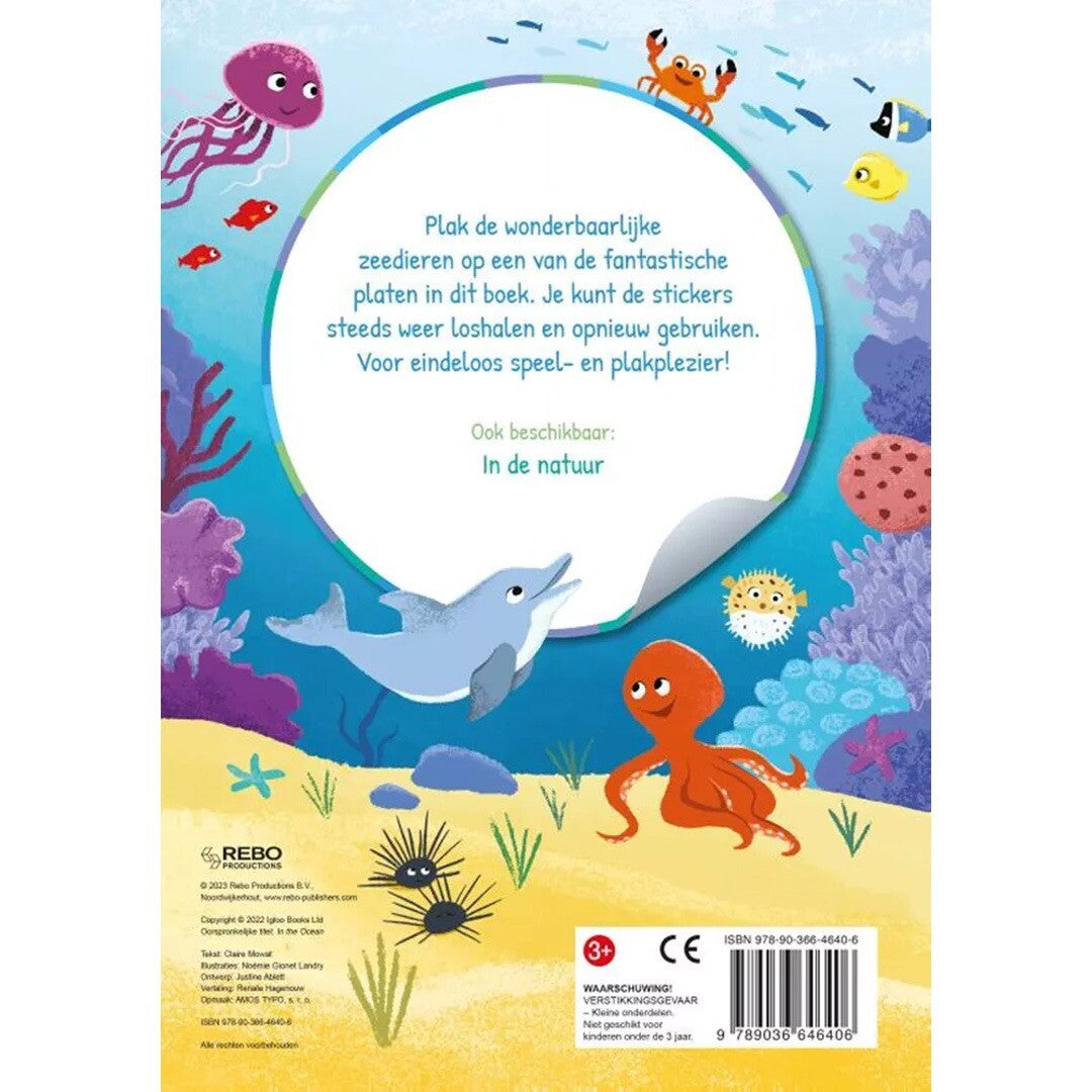 uitgeverij rebo stickerboek superstickers in de oceaan | 1724640 | 5