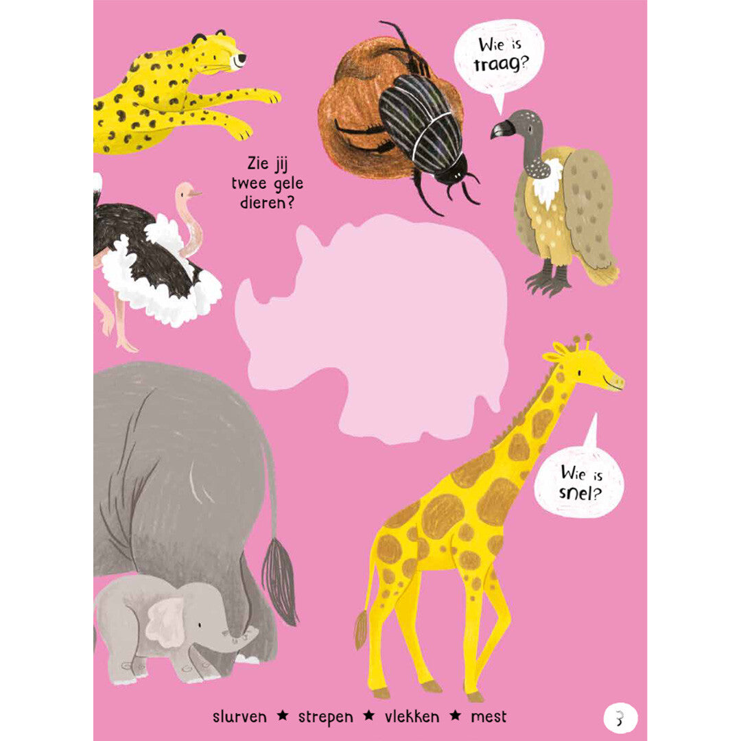 uitgeverij rebo stickerboek van alles te zien! dieren | 1724538 | 2
