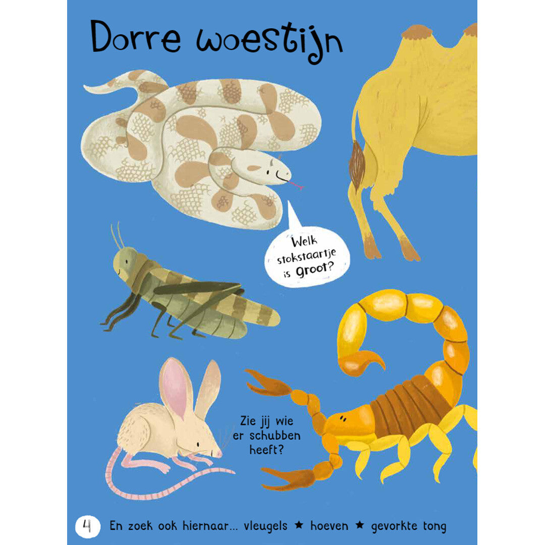 uitgeverij rebo stickerboek van alles te zien! dieren | 1724538 | 3