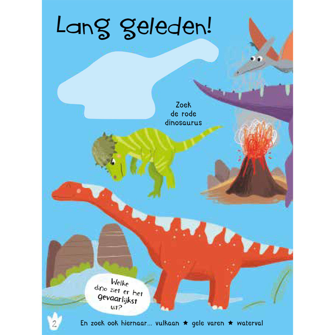 uitgeverij rebo stickerboek van alles te zien! dinosaurussen | 1724536 | 1