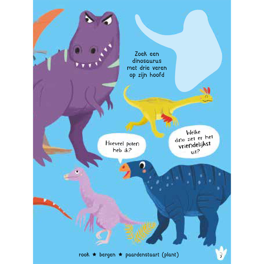 uitgeverij rebo stickerboek van alles te zien! dinosaurussen | 1724536 | 2