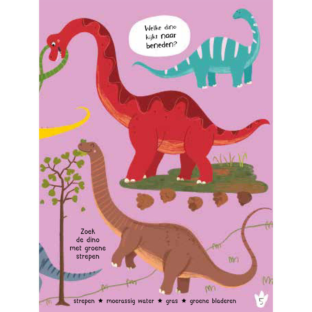 uitgeverij rebo stickerboek van alles te zien! dinosaurussen | 1724536 | 4