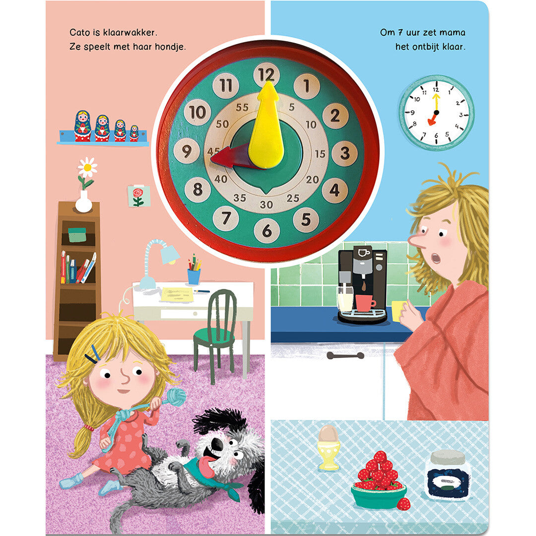 uitgeverij rebo tik tak klokboek | 1724447 | 2