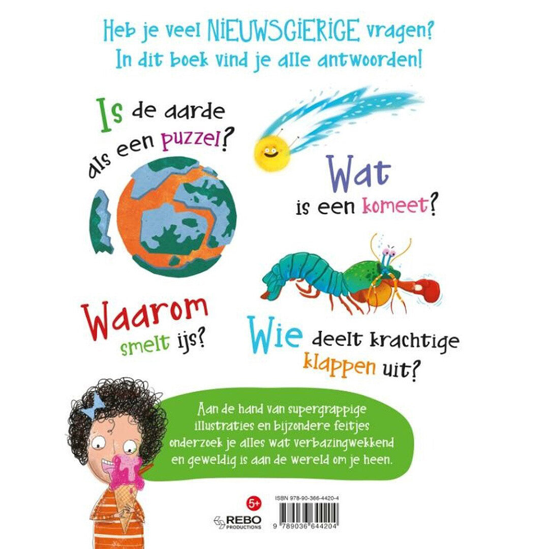 uitgeverij rebo wetenschap - nieuwsgierige vragen en antwoorden | 1724420 | 5