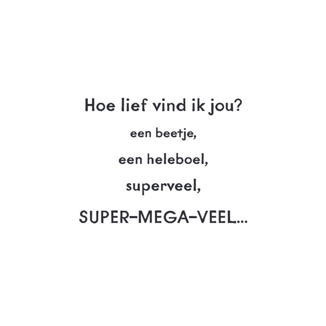 uitgeverij rubinstein kartonboek de allerliefste, dat ben jij! | 1643430 | 1