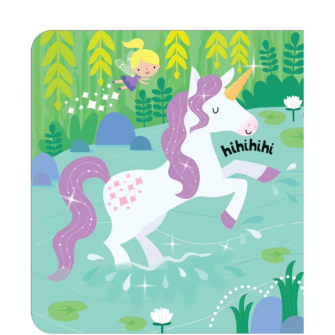 uitgeverij usborne baby's allereerste geluidenboekje - eenhoorns | 1700896 | 1