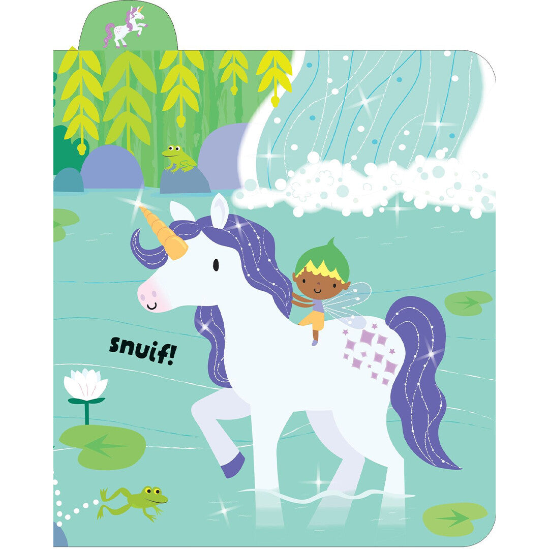 uitgeverij usborne baby's allereerste geluidenboekje - eenhoorns | 1700896 | 2