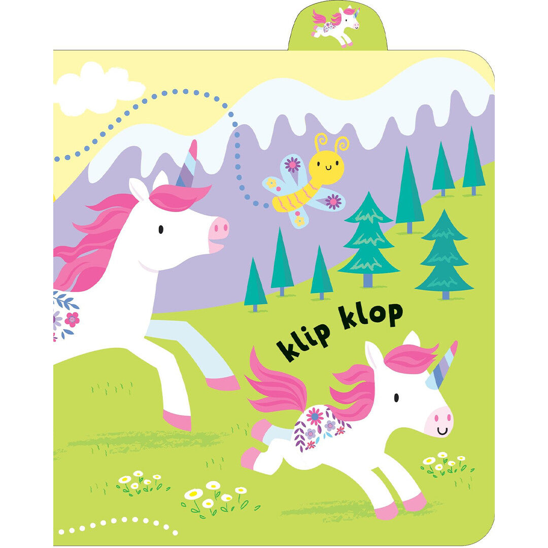 uitgeverij usborne baby's allereerste geluidenboekje - eenhoorns | 1700896 | 4
