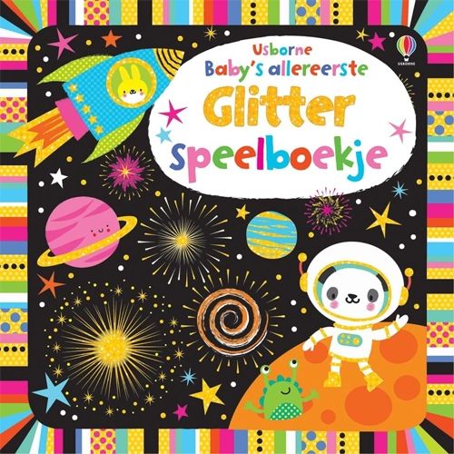 uitgeverij usborne baby's allereerste glitter speelboekje | 1707189 | 0