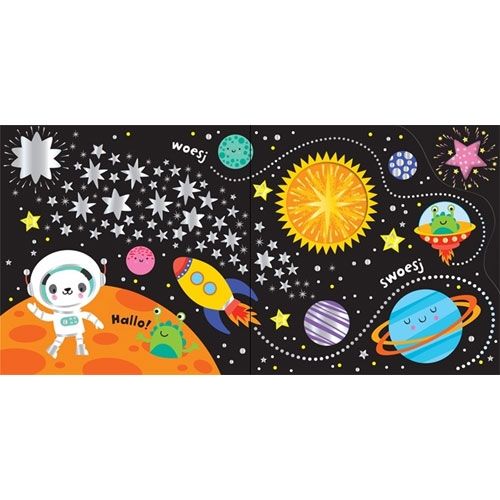 uitgeverij usborne baby's allereerste glitter speelboekje | 1707189 | 3