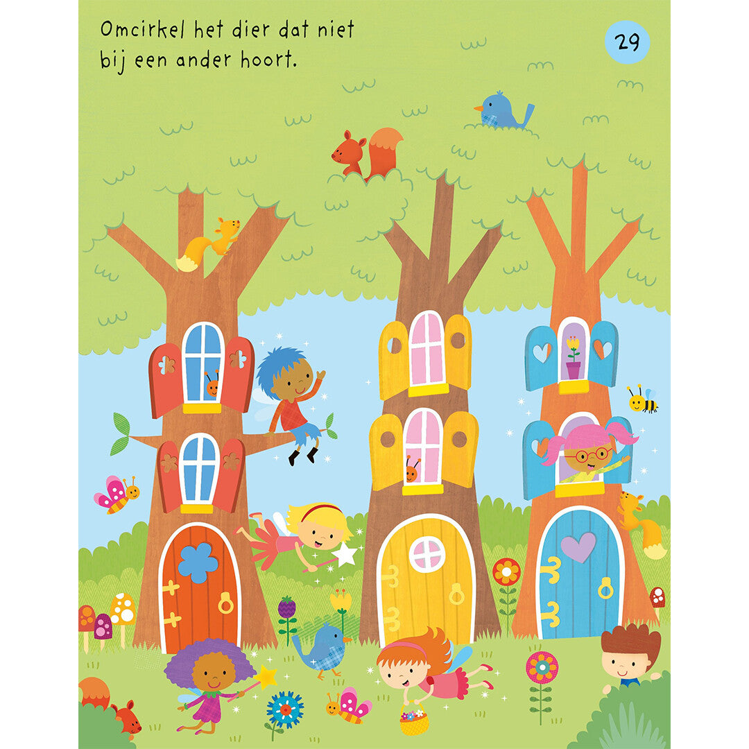 uitgeverij usborne doeboek - elfjes | 1707569 | 1