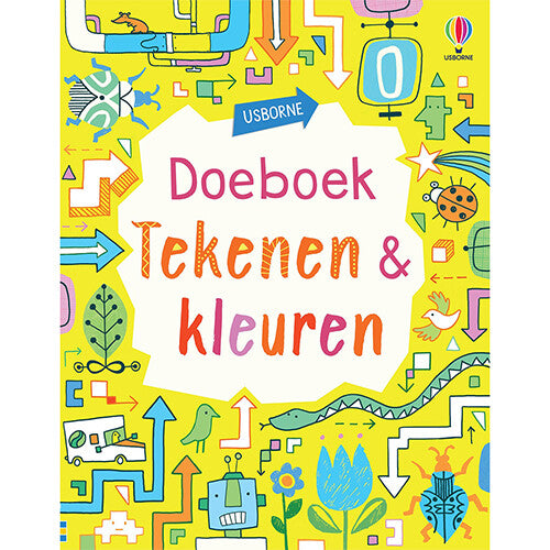 uitgeverij usborne doeboek tekenen en kleuren | 1700914 | 0