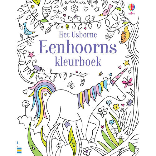 uitgeverij usborne eenhoorns kleurboek | 1707706 | 0