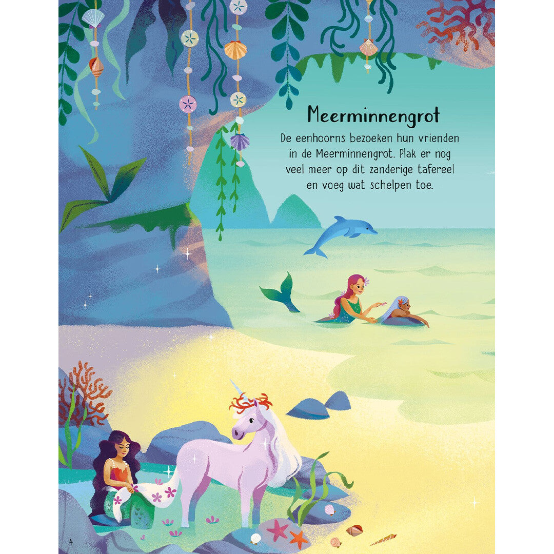 uitgeverij usborne eerste stickerboek eenhoorns | 1701509 | 3
