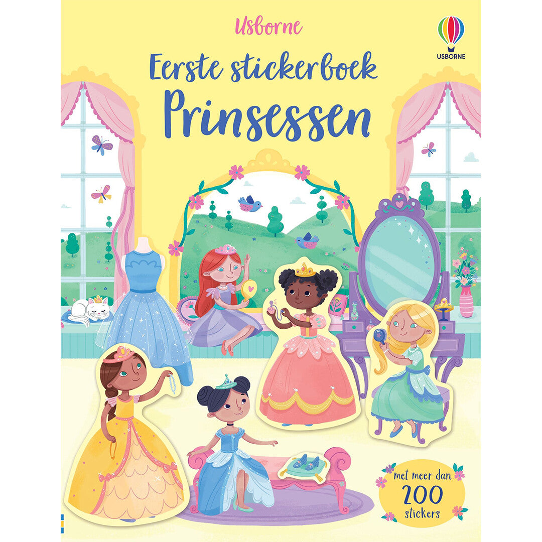 uitgeverij usborne eerste stickerboek prinsessen | 1701923 | 0
