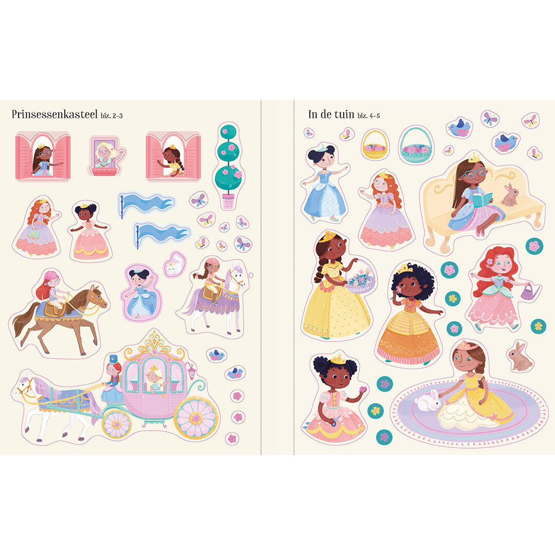 uitgeverij usborne eerste stickerboek prinsessen | 1701923 | 3