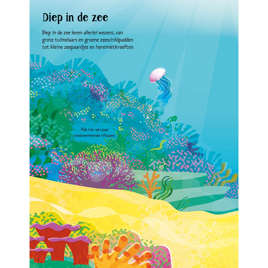 uitgeverij usborne eerste stickerboek wilde dieren | 1700218 | 3