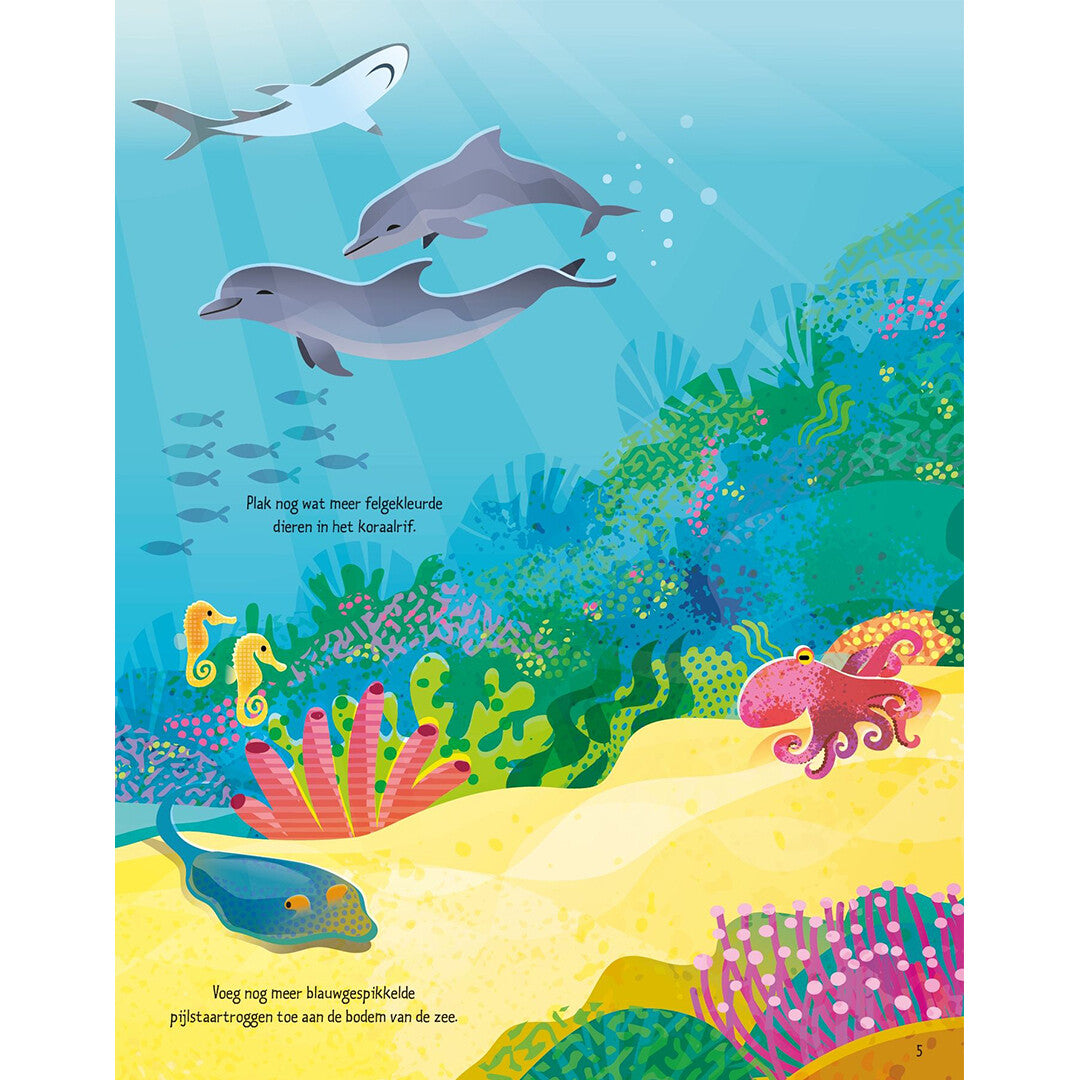 uitgeverij usborne eerste stickerboek wilde dieren | 1700218 | 4
