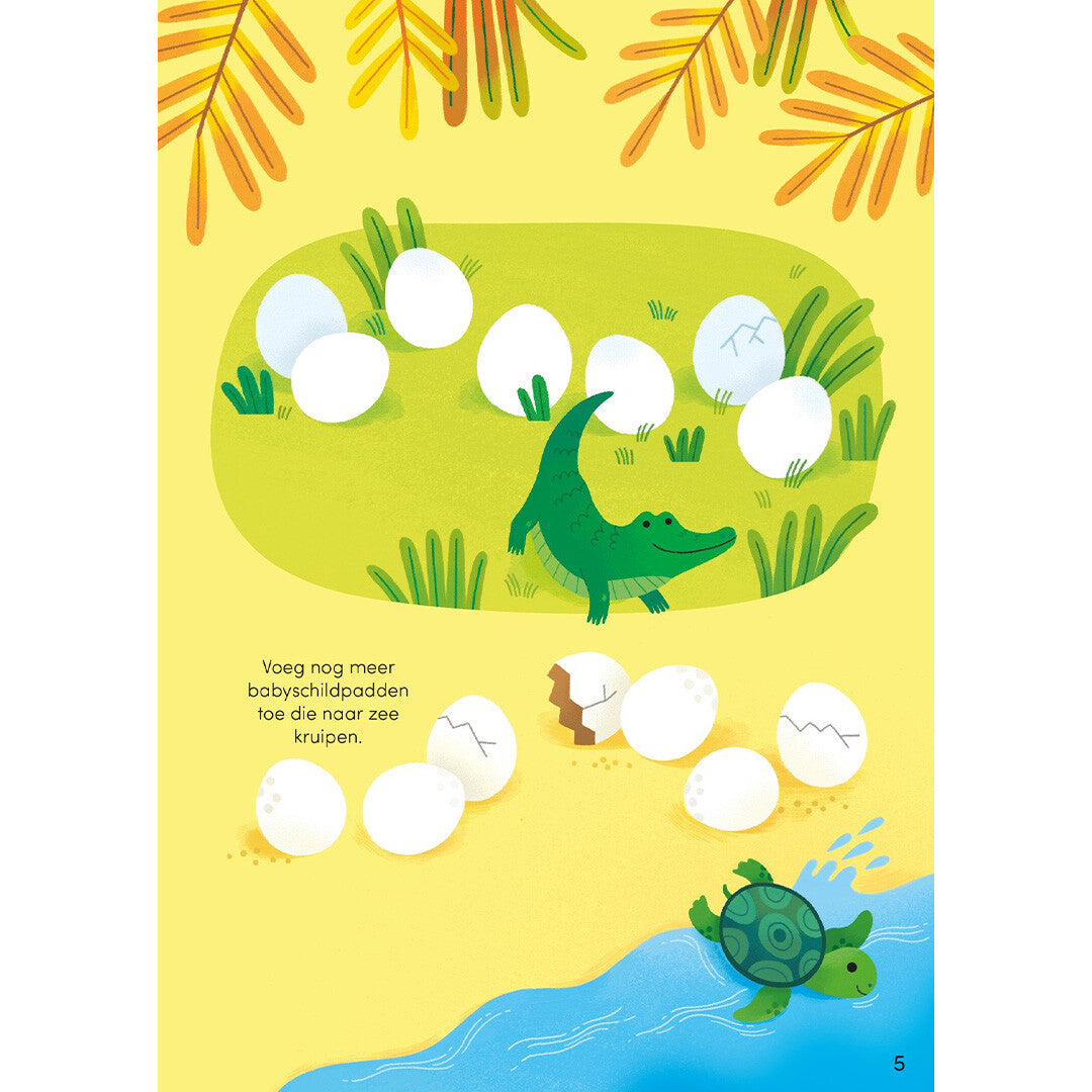 uitgeverij usborne eerste stickerboekje babydieren | 1707996 | 4