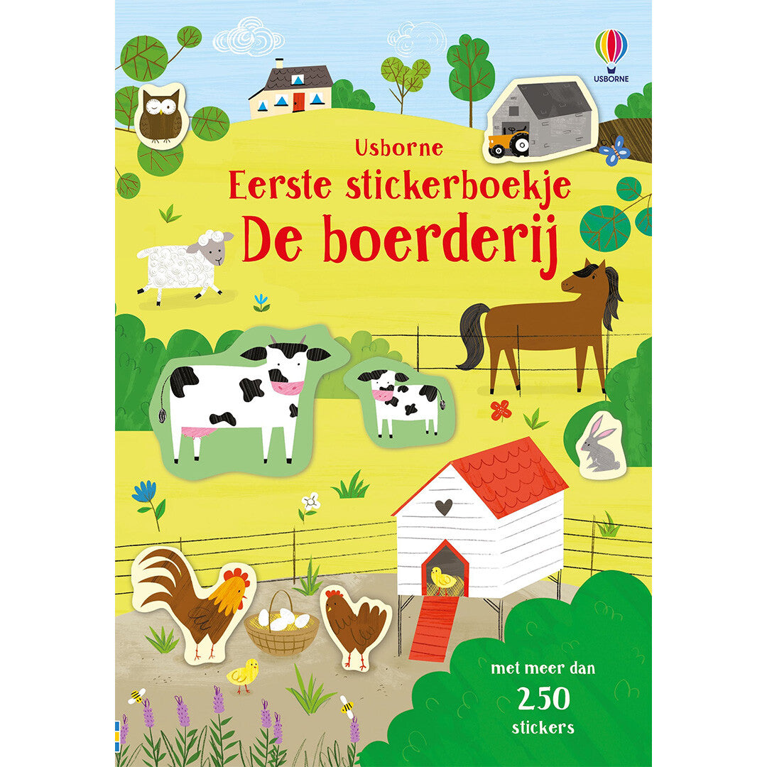 uitgeverij usborne eerste stickerboekje de boerderij | 1707941 | 0