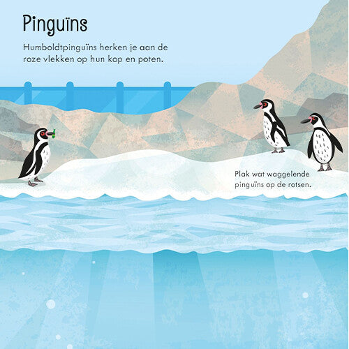 uitgeverij usborne eerste stickerboekje dierentuin | 17093890 | 3