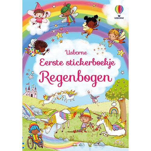 uitgeverij usborne eerste stickerboekje regenbogen | 1709587 | 0