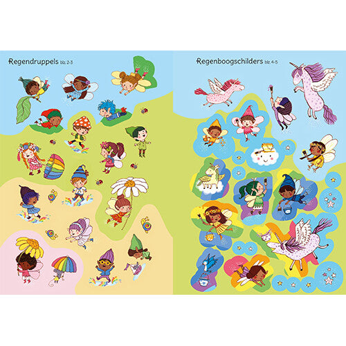 uitgeverij usborne eerste stickerboekje regenbogen | 1709587 | 2