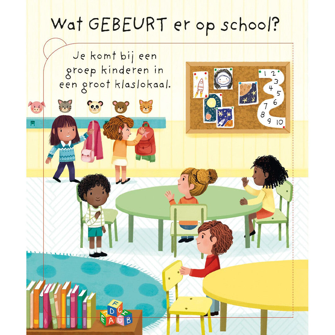 uitgeverij usborne flapjesboek waarom moet ik naar school? | 1701065 | 3