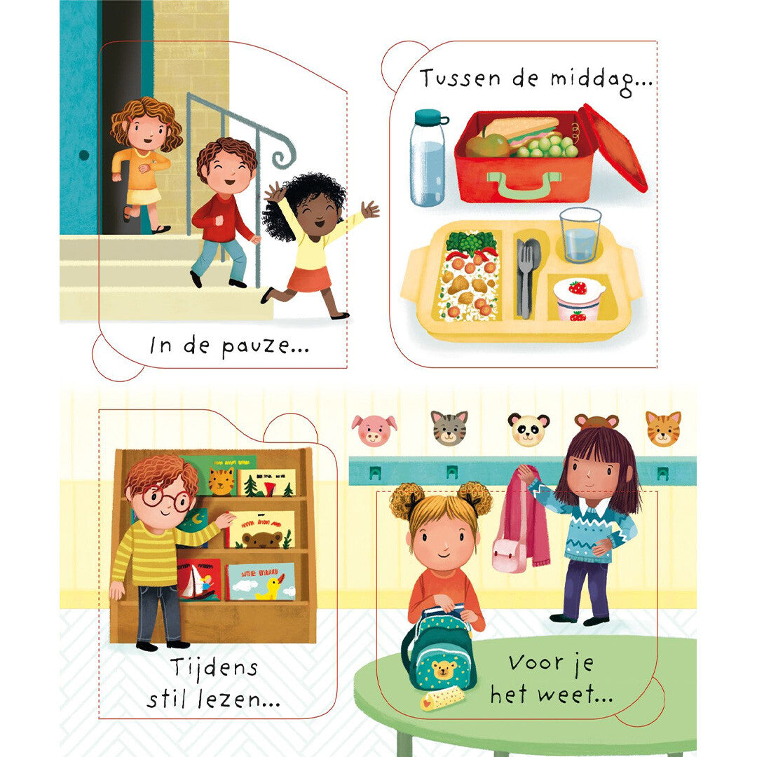 uitgeverij usborne flapjesboek waarom moet ik naar school? | 1701065 | 4