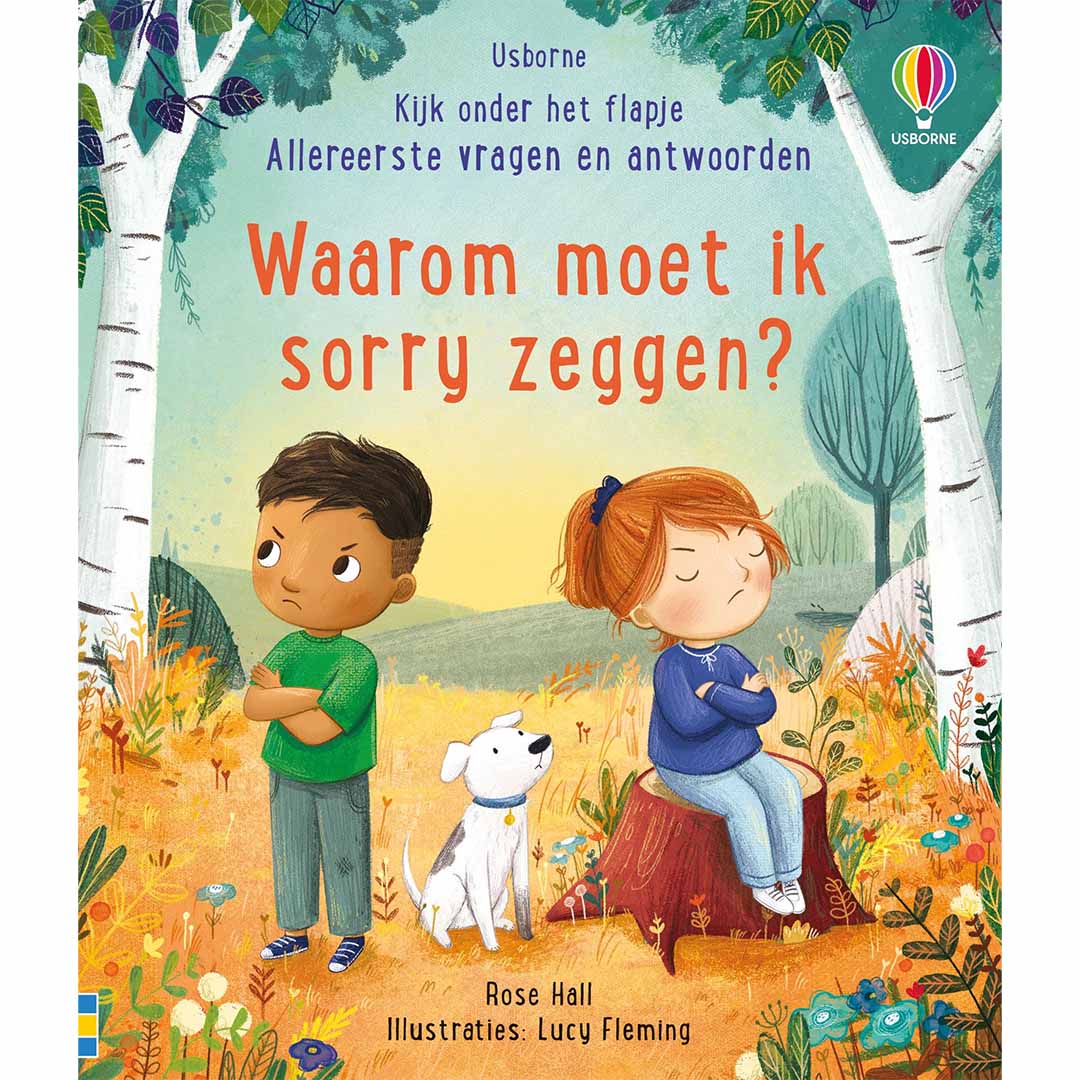 uitgeverij usborne flapjesboek waarom moet ik sorry zeggen? | 1700266 | 0