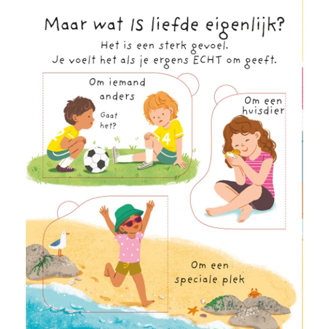 uitgeverij usborne flapjesboek wat is liefde? | 1707604 | 3