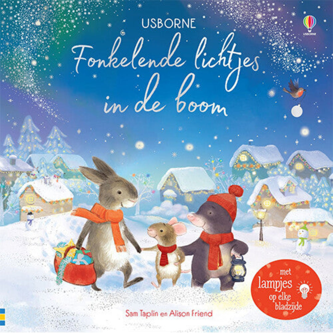uitgeverij usborne fonkelende lichtjes in de boom | 1701223 | 0