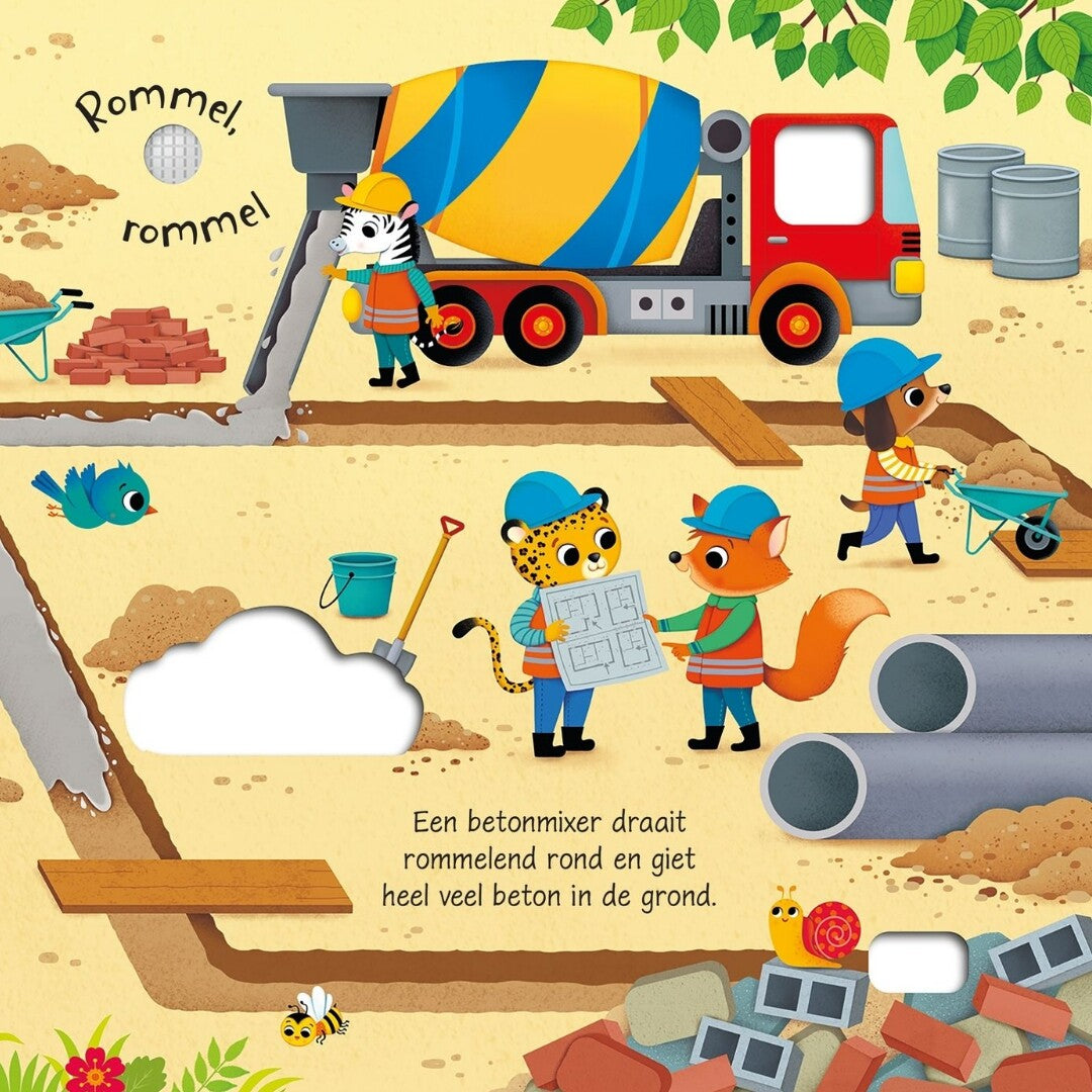 uitgeverij usborne geluidenboek bouwplaats | 1701935 | 4