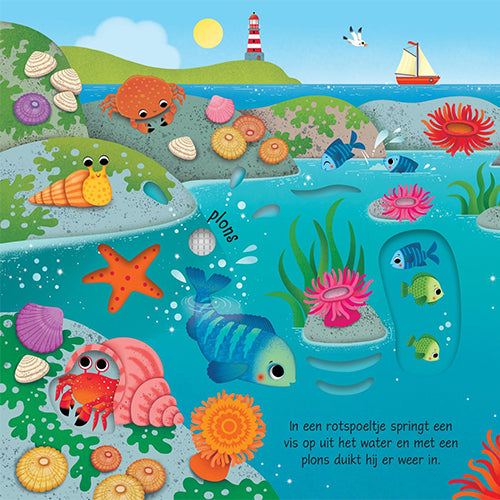 uitgeverij usborne geluidenboek de kust | 1709321 | 1