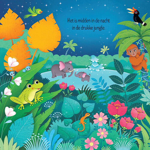 uitgeverij usborne geluidenboek geluiden in de jungle | 1705691 | 1