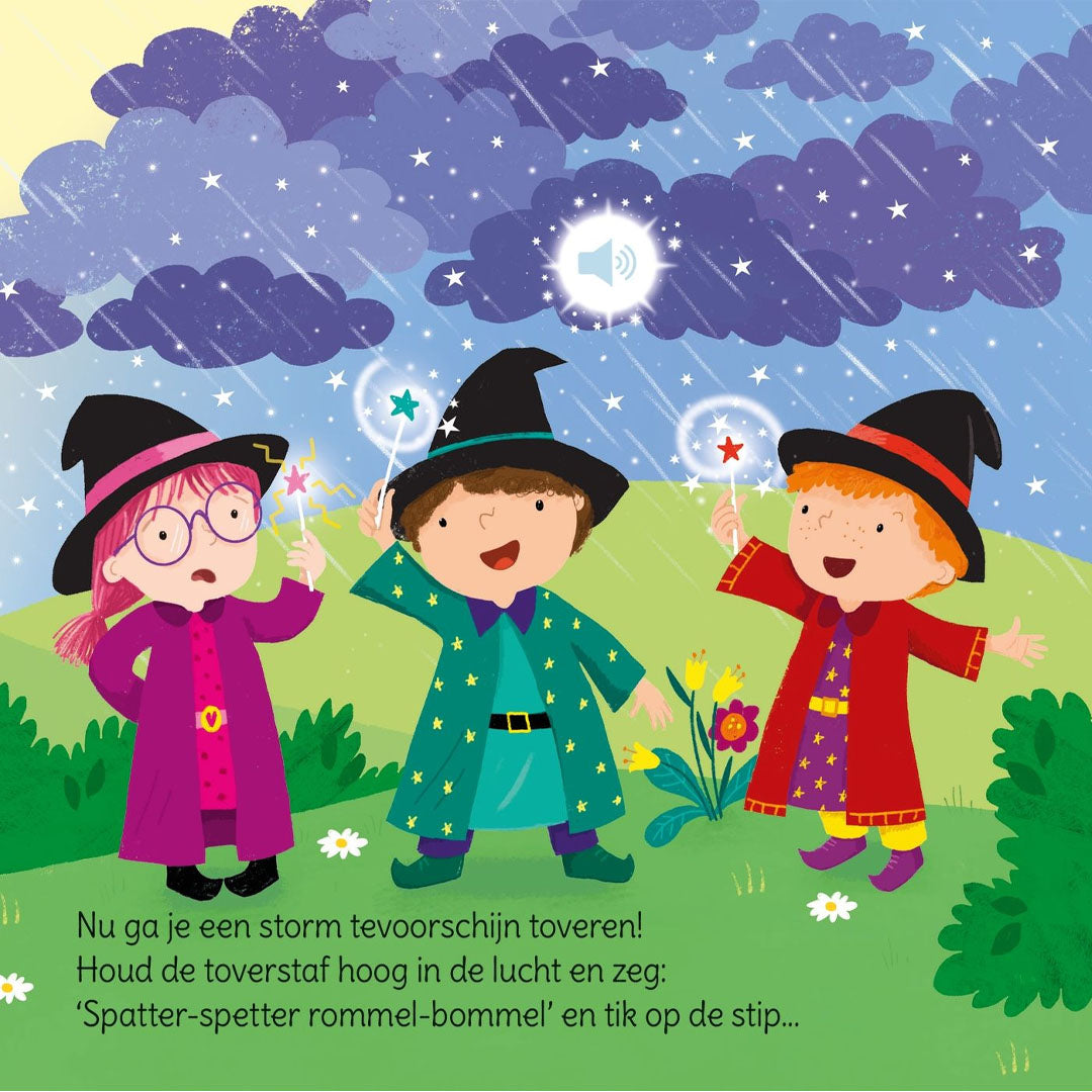 uitgeverij usborne geluidenboek magische tovernaars | 17007349 | 2
