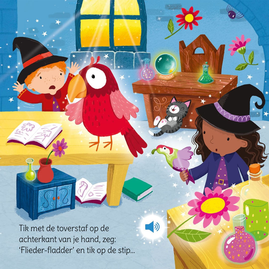 uitgeverij usborne geluidenboek magische tovernaars | 17007349 | 4