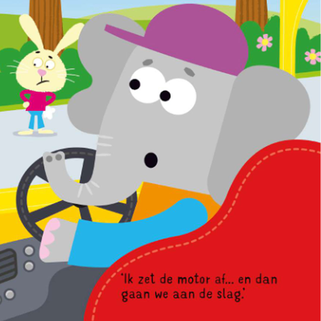 uitgeverij usborne geluidenboek meerijden op een takelwagen! | 5