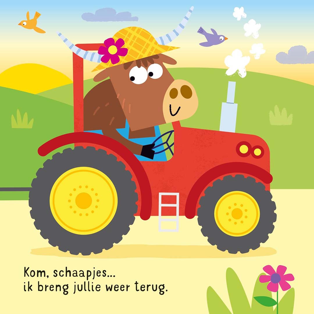uitgeverij usborne geluidenboek meerijden op een tractor! | 1700225 | 4