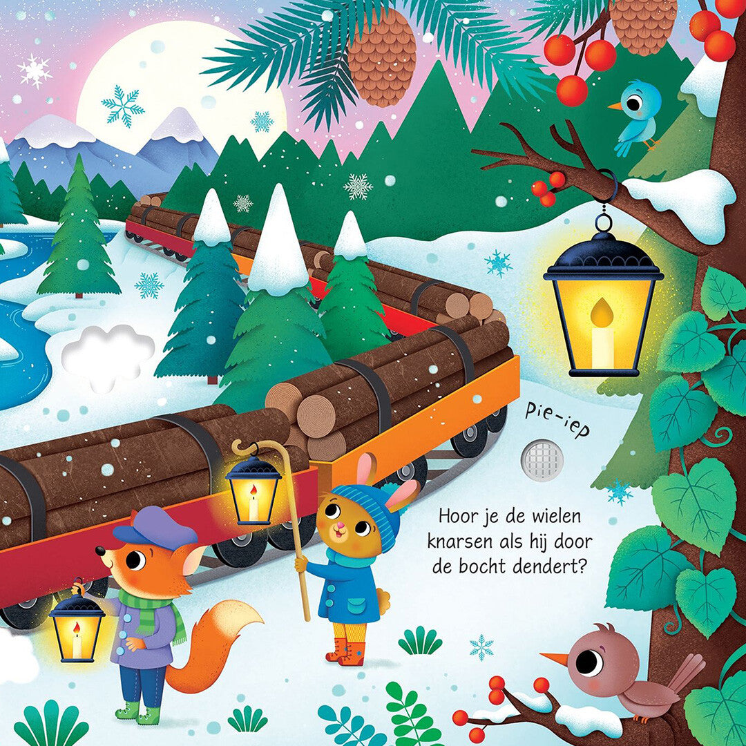 uitgeverij usborne geluidenboek met de trein | 1700943 | 4