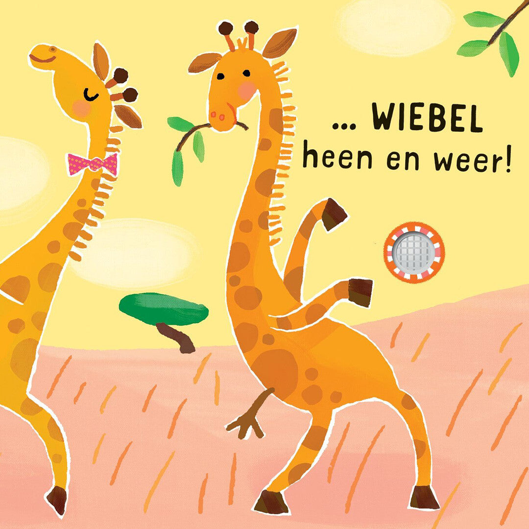uitgeverij usborne geluidenboek muziek en dans - giraffen | 1701047 | 2