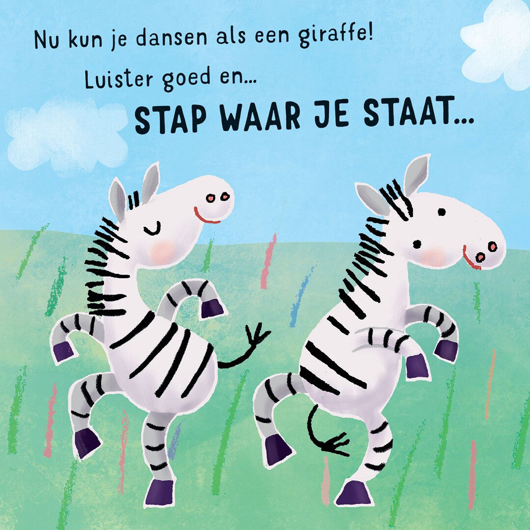 uitgeverij usborne geluidenboek muziek en dans - giraffen | 1701047 | 3
