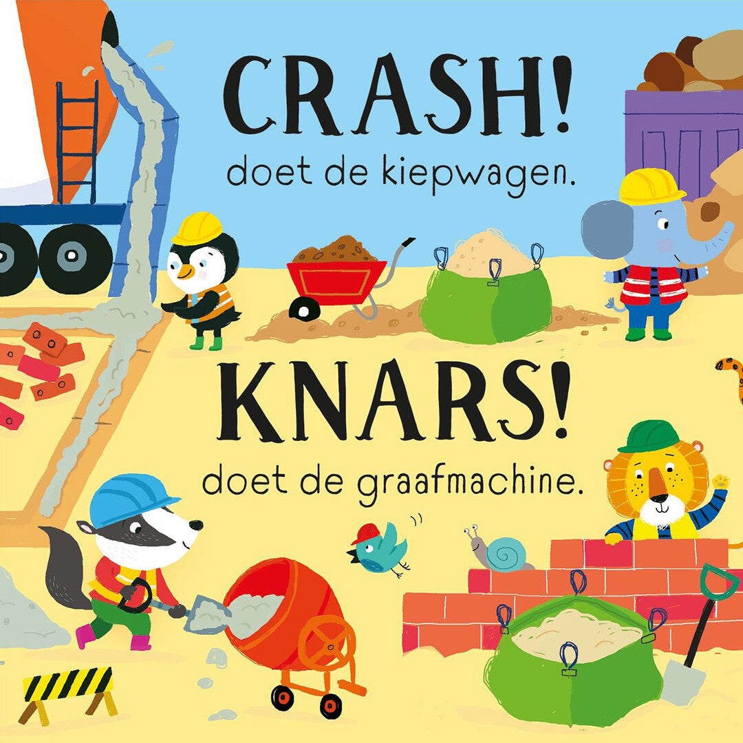 uitgeverij usborne geluidenboek wat doet de bulldozer? rommeldebom! | 1707486 | 5