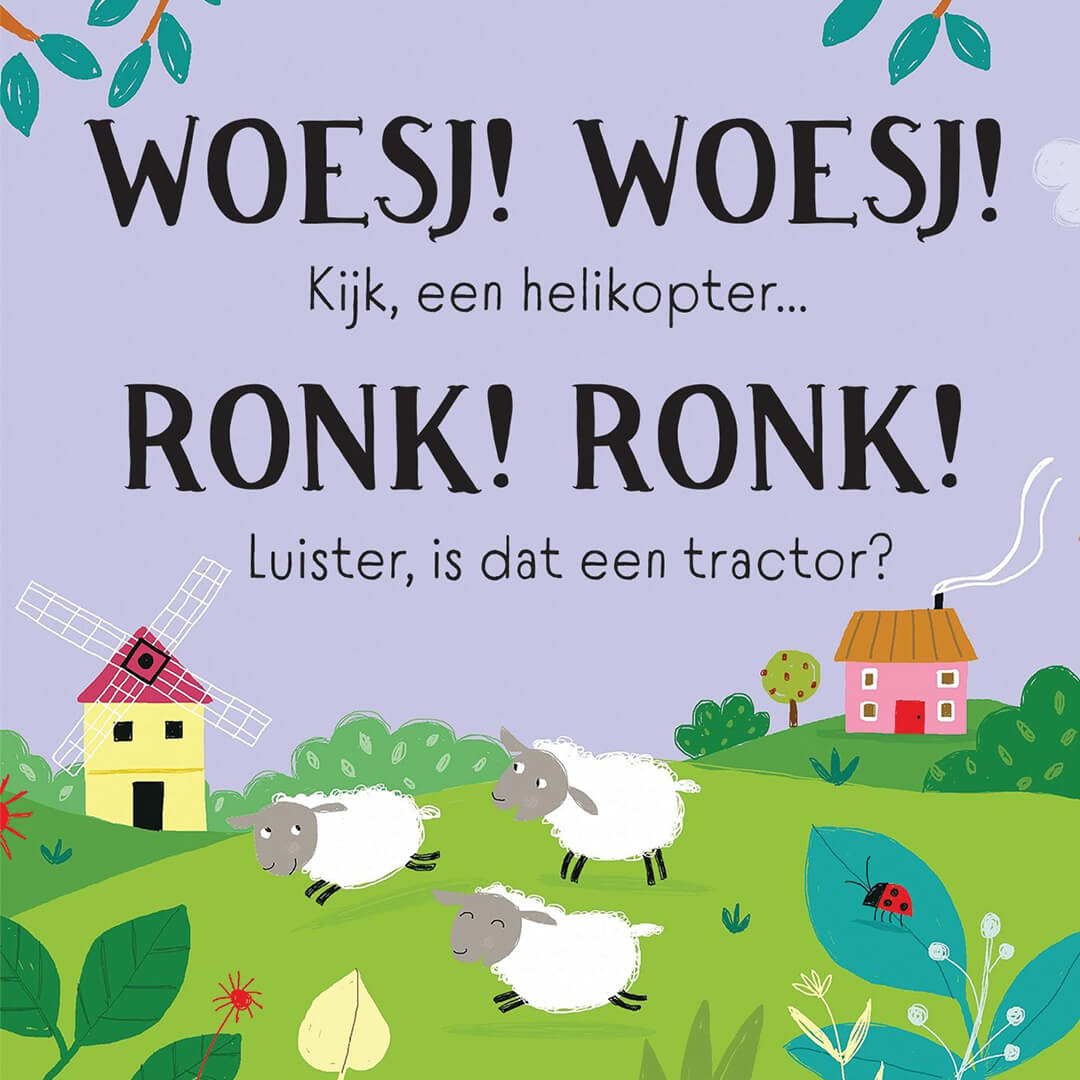 uitgeverij usborne geluidenboek wat doet de motor? vroem! | 1701451 | 1